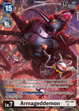Armageddemon (BT5-085) - Premium Bandai Products (Alternative Art) [PB-XX-BT5-085]
