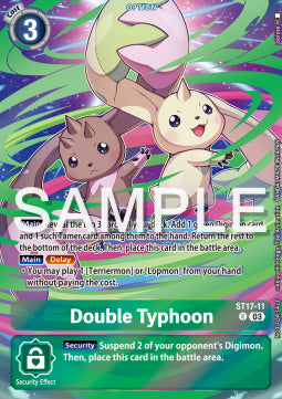Double Typhoon (ST17-11) - Special Tournament Promos (Alternative Art) [STP-ST17-11]