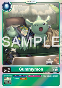 Gummymon (ST17-01) - Advanced Deck: Double Typhoon (Uncommon) [ST-17-001]