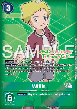 Willis (BT8-091) - Promos: Starter Deck (Alternative Art) [SDP-BT8-091]