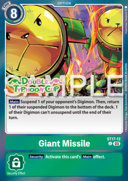 Giant Missile (ST17-12) - Promos: Starter Deck (Uncommon) [SDP-ST17-12]