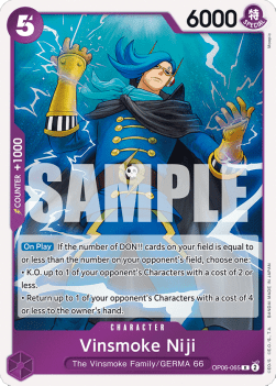 Vinsmoke Niji (OP06-065) - Wings of the Captain (Rare) [OP06-065]