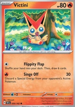 Victini - Temporal Forces (Common) [TEF-030]