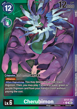 Cherubimon (ST17-09) (V.2) - Advanced Deck: Double Typhoon (Alternative Art) [ST-17-009]