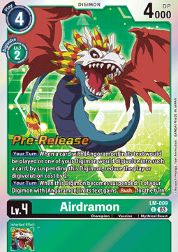 Airdramon (LM-009) - Promos: Exceed Apocalypse (Uncommon) [BT-15P-LM-009]