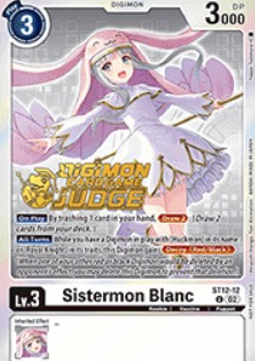 Sistermon Blanc (ST12-12) - Judge Promos (Alternative Art) [JP-ST12-12]