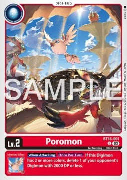 Poromon (BT16-001) - Beginning Observer (Uncommon) [BT-16-001]