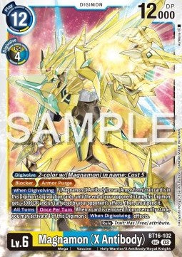 Magnamon (X Antibody) (BT16-102) (V.1) - Beginning Observer (Secret Rare) [BT-16-102]