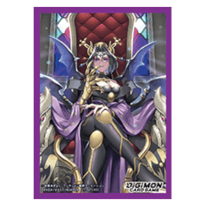 60 Official 2024 Ver. 1.0 "Lilithmon" Sleeves - Digimon Products
