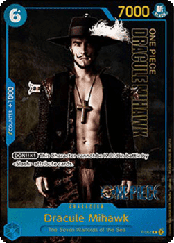 Dracule Mihawk (P-052) (V.2) - Promos (Promo) [P-052]