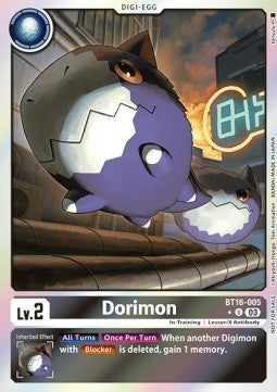 Dorimon (BT16-005) (V.2) - Promos: Beginning Observer (Alternative Art) [BT-16P-BT16-005]