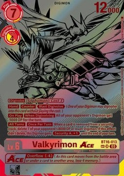 Valkyrimon Ace (BT16-013) (V.3) - Beginning Observer (Special) [BT-16-013]