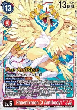 Phoenixmon (X Antibody) (BT16-015) - Promos: Beginning Observer (Rare) [BT-16P-BT16-015]