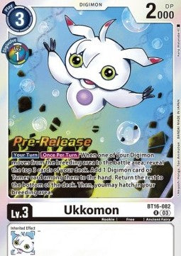Ukkomon (BT16-082) - Promos: Beginning Observer (Rare) [BT-16P-BT16-082]