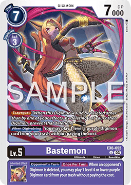 Bastemon (EX6-052) - Infernal Ascension (Uncommon) [EX-06-052]