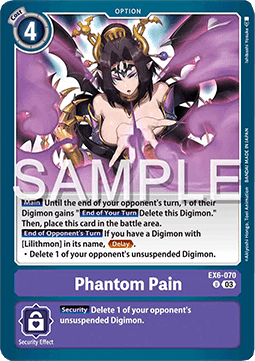 Phantom Pain (EX6-070) - Infernal Ascension (Uncommon) [EX-06-070]