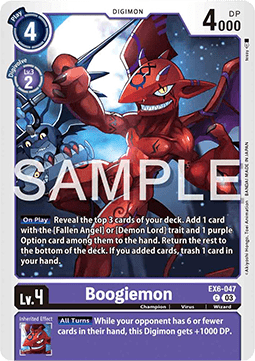 Boogiemon (EX6-047) - Infernal Ascension (Common) [EX-06-047]