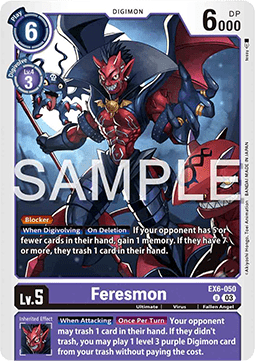 Feresmon (EX6-050) - Infernal Ascension (Uncommon) [EX-06-050]