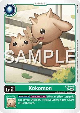 Kokomon (EX6-004) - Infernal Ascension (Common) [EX-06-004]