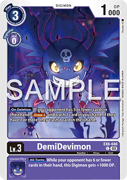 DemiDevimon (EX6-046) - Infernal Ascension (Common) [EX-06-046]