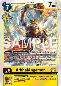ArkhaiAngemon (EX6-021) - Infernal Ascension (Rare) [EX-06-021]