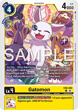 Gatomon (EX6-020) - Infernal Ascension (Common) [EX-06-020]