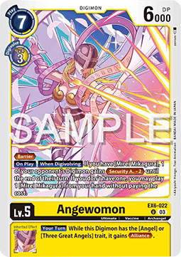 Angewomon (EX6-022) - Infernal Ascension (Uncommon) [EX-06-022]