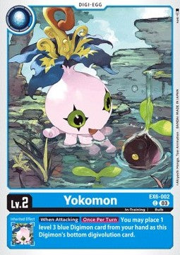 Yokomon (EX6-002) (V.1) - Infernal Ascension (Common) [EX-06-002]