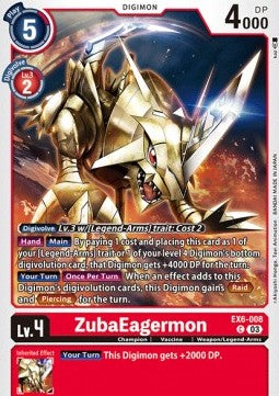 ZubaEagermon (EX6-008) - Infernal Ascension (Common) [EX-06-008]