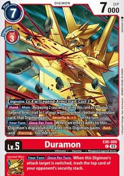 Duramon (EX6-009) - Infernal Ascension (Common) [EX-06-009]