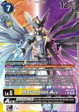 Mastemon Ace (EX6-029) (V.2) - Infernal Ascension (Alternative Art) [EX-06-029]