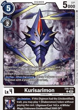 Kurisarimon (EX6-039) - Infernal Ascension (Common) [EX-06-039]