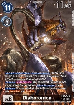 Diaboromon (EX6-043) (V.2) - Infernal Ascension (Alternative Art) [EX-06-043]