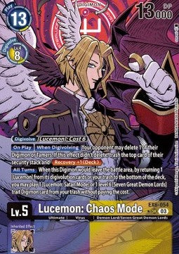 Lucemon: Chaos Mode (EX6-054) (V.2) - Infernal Ascension (Alternative Art) [EX-06-054]