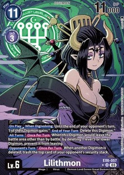Lilithmon (EX6-057) (V.2) - Infernal Ascension (Alternative Art) [EX-06-057]