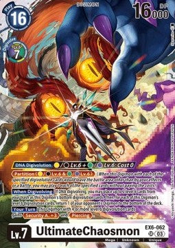 UltimateChaosmon (EX6-062) (V.1) - Infernal Ascension (Super Rare) [EX-06-062]