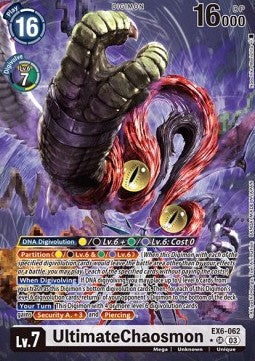 UltimateChaosmon (EX6-062) (V.2) - Infernal Ascension (Alternative Art) [EX-06-062]