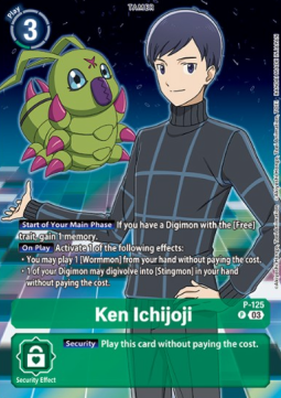 Ken Ichijoji (P-125) - Premium Bandai Products (Alternative Art) [PB-XX-P-125]