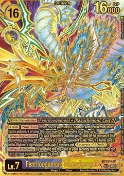 Fenriloogamon: Takemikazuchi (BT17-101) (V.3) - Secret Crisis (Alternative Art) [BT-17-101]