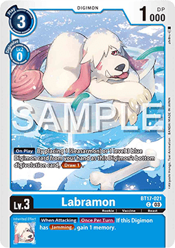 Labramon (BT17-021) - Secret Crisis (Common) [BT-17-021]