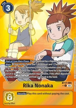 Rika Nonaka (BT17-085) (V.2) - Secret Crisis (Alternative Art) [BT-17-085]
