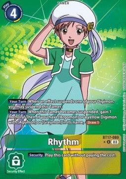 Rhythm (BT17-089) (V.2) - Secret Crisis (Alternative Art) [BT-17-089]
