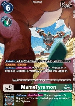 Mametyramon (P-141) - Promos: Secret Crisis (Promo) [BT-17P-141]