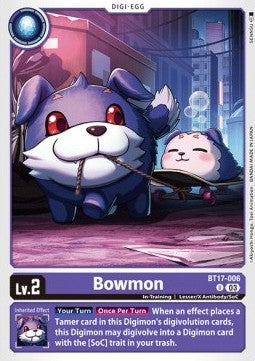 Bowmon (BT17-006) - Secret Crisis (Uncommon) [BT-17-006]