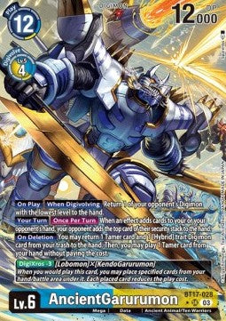 AncientGarurumon (BT17-028) (V.2) - Secret Crisis (Alternative Art) [BT-17-028]