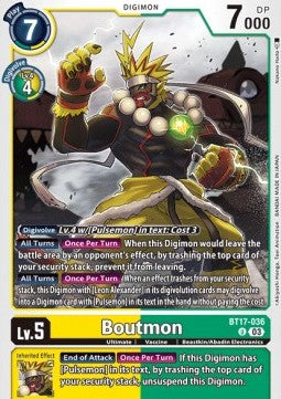 Boutmon (BT17-036) - Secret Crisis (Uncommon) [BT-17-036]