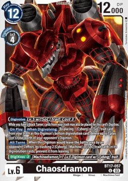 Chaosdramon (BT17-057) - Secret Crisis (Uncommon) [BT-17-057]