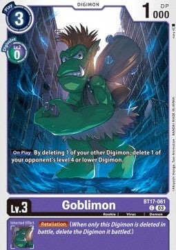 Goblimon (BT17-061) - Secret Crisis (Common) [BT-17-061]
