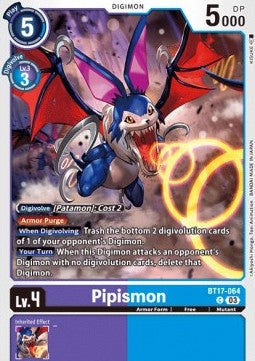 Pipismon (BT17-064) - Secret Crisis (Common) [BT-17-064]