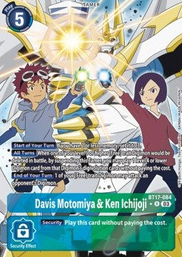 Davis Motomiya & Ken Ichijoji (BT17-084) (V.2) - Secret Crisis (Alternative Art) [BT-17-084]